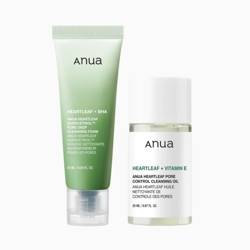 Anua Heartleaf Cleansing Set